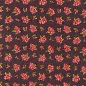 Rowan 52935-4 Cocoa Rose Bunch by Windham Fabrics