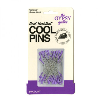 Heat-Resistant Cool Pins - Purple - 1-7/8