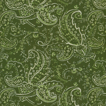 Floral Fantasy 10238-GREE-D by Michael Miller Fabrics