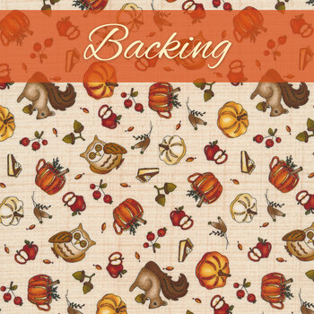  Hello Fall - Quilt Kit Backing 3-1/2 Yards