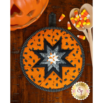  Folded Star Hot Pad Kit - Holiday Essentials - Halloween - Orange