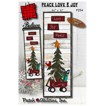 Peace Love & Joy Pattern