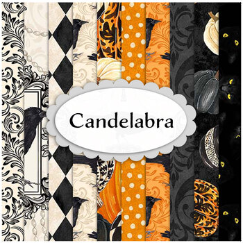 Candelabra  10 FQ Set by Northcott Fabrics
