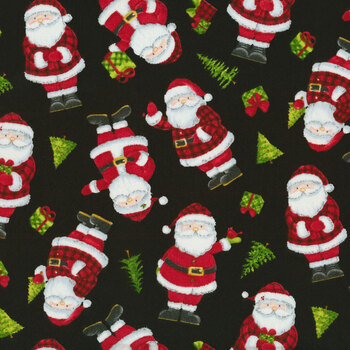 Santa's Tree Farm 24733-99 by Northcott Fabrics