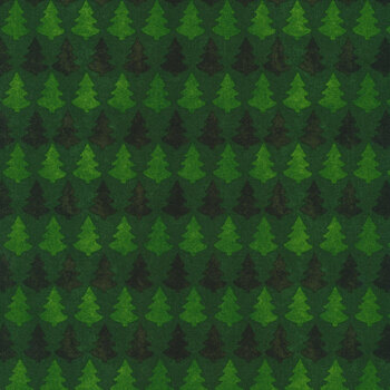 Timber Gnomies Tree Farm 309-66 Green by Henry Glass Fabrics