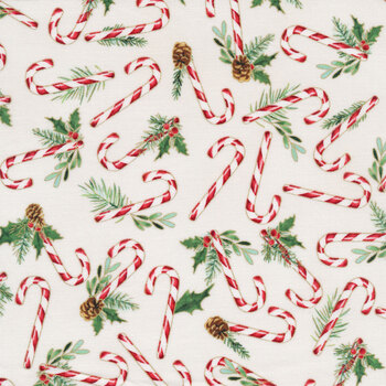Holiday Sweets U4993-33G Cream Gold by Hoffman Fabrics