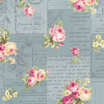 Ruru Bouquet - Roses for You 2420-12C by Quilt Gate