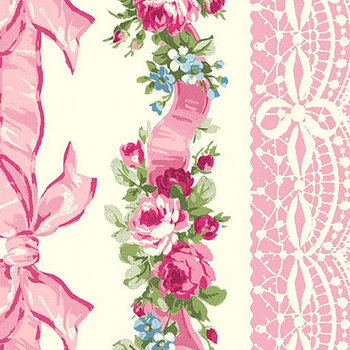 Ruru Bouquet - Roses for You 2420-13B by Quilt Gate
