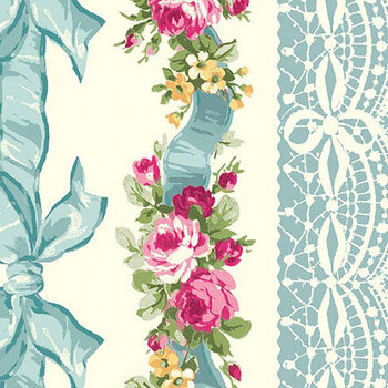 Ruru Bouquet - Roses for You 2420-13C by Quilt Gate