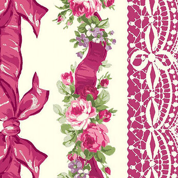 Ruru Bouquet - Roses for You 2420-13E by Quilt Gate
