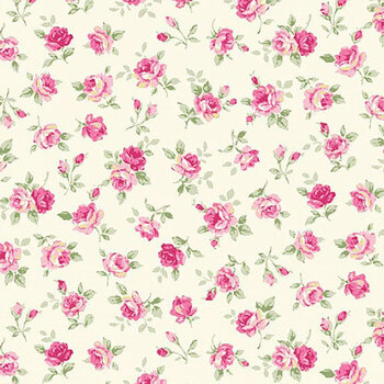 Ruru Bouquet - Roses for You 2420-14A by Quilt Gate