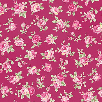 Ruru Bouquet - Roses for You 2420-14E by Quilt Gate