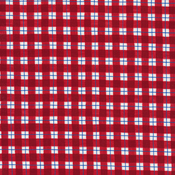 All American 56027-13 Red by Deb Strain for Moda Fabrics