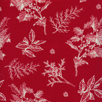 Old Fashioned Christmas C12132-RED by Riley Blake Designs