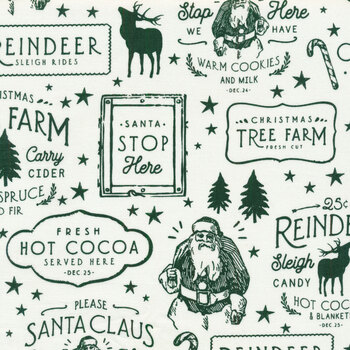 Old Fashioned Christmas C12133-CREAM by Riley Blake Designs