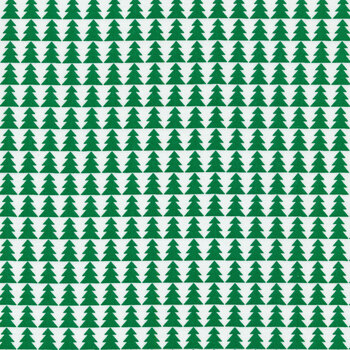 Candy Cane Lane 24121-13 Evergreen Pine Trees by Moda Fabrics