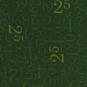 Countdown to Christmas 2842-66 Evergreen by Henry Glass Fabrics