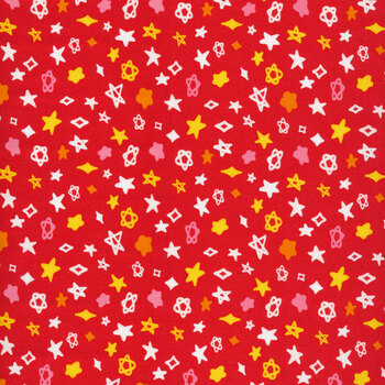 Creativity Glows 47532-12 Cheery Red by Moda Fabrics REM