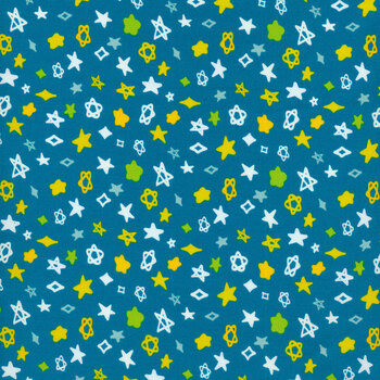 Creativity Glows 47532-18 Turquoise by Moda Fabrics