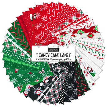 Candy Cane Lane  Charm Pack by Moda Fabrics