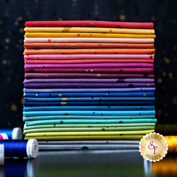 Ombre Galaxy Metallic  27 FQ Set by Moda Fabrics