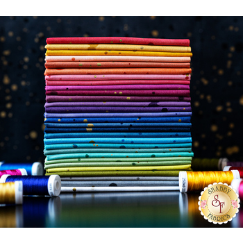 Ombre Galaxy Metallic  30 FQ Set by Moda Fabrics