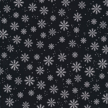 Merry Town 6371-99 Black by Sharla Fults for Studio E Fabrics