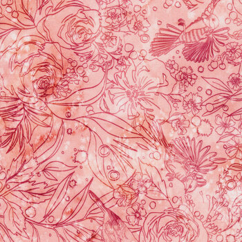 Chickadee 39738-15 Rose by Moda Fabrics