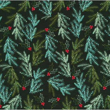 Cheer & Merriment 45533-20 Hunter by Moda Fabrics
