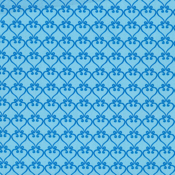 All American Gnomes 12727-52 Medium Blue by Kanvas Studio for Benartex