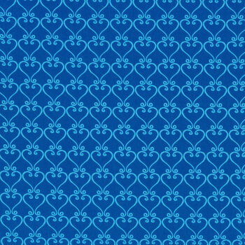 All American Gnomes 12727-53 Dark Royal Blue by Kanvas Studio for Benartex