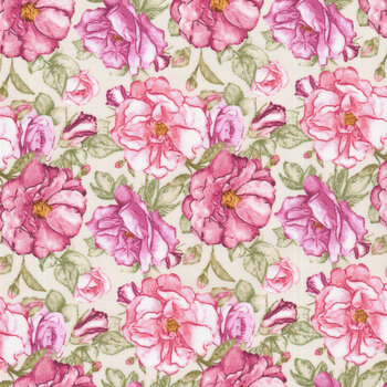 Judy's Bloom 13551-26 Rose by Benartex