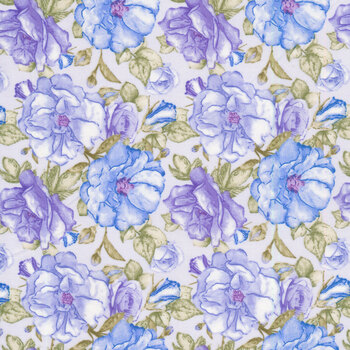 Judy's Bloom 13551-50 Blue by Benartex