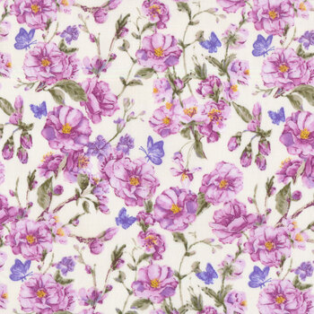 Judy's Bloom 13552-62 Lavender by Benartex
