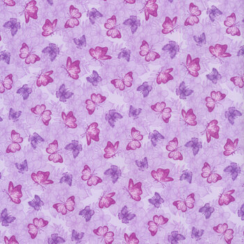 Judy's Bloom 13553-62 Lavender by Benartex