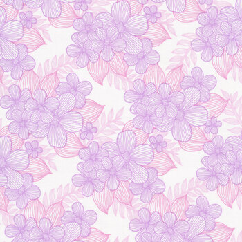 Judy's Bloom 13554-62 Lavender by Benartex