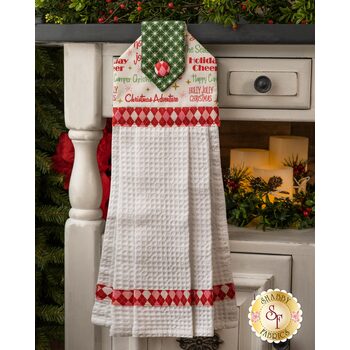 Hanging Towel Kit - Christmas Adventure - White