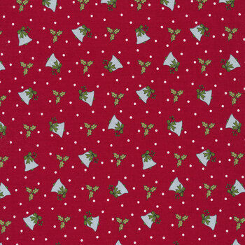I Believe In Angels 3002-13 Cardinal by Moda Fabrics