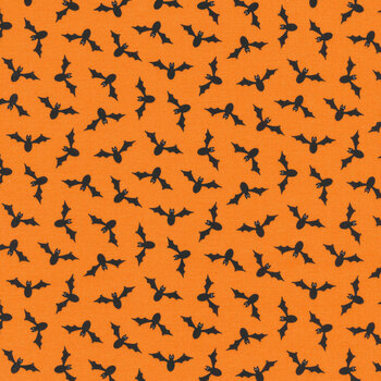 Too Cute To Spook 22423-13 Orange Pumpkin by Moda Fabrics