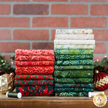 Winter Sparkle - Artisan Batiks - Holiday  20 FQ Set by Robert Kaufman Fabrics