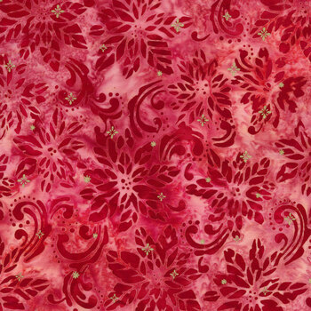 Winter Sparkle - Artisan Batiks 21230-98 Strawberry by Robert Kaufman Fabrics