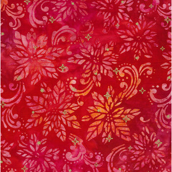Winter Sparkle - Artisan Batiks 21230-281 Pomegranate by Robert Kaufman Fabrics