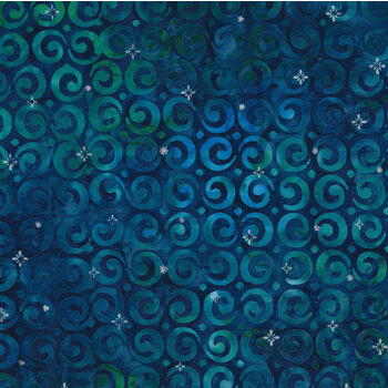 Winter Sparkle - Artisan Batiks 21231-59 Ocean by Robert Kaufman Fabrics