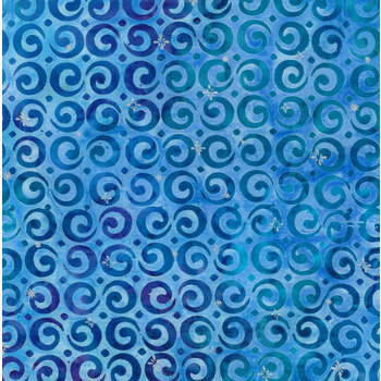 Winter Sparkle - Artisan Batiks 21231-246 Water by Robert Kaufman Fabrics