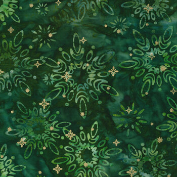Winter Sparkle - Artisan Batiks 21234-374 Spruce by Robert Kaufman Fabrics