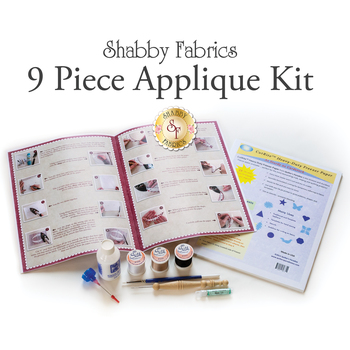 Shabby Fabrics Applique Kit - 9-Piece