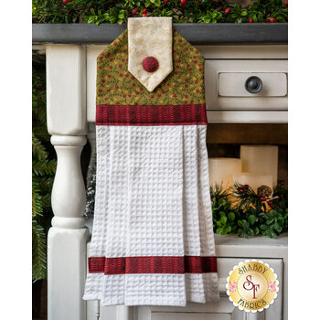  Hanging Towel Kit - Farmhouse Christmas - Green