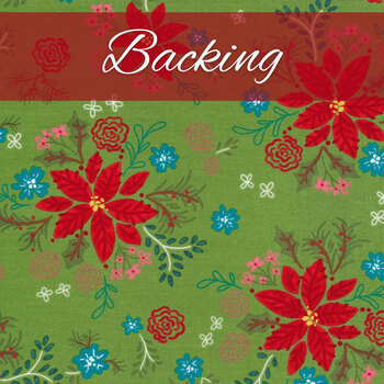  Christmas Wreath Quilt Kit - Snowed In Backing 3-3/4 Yards