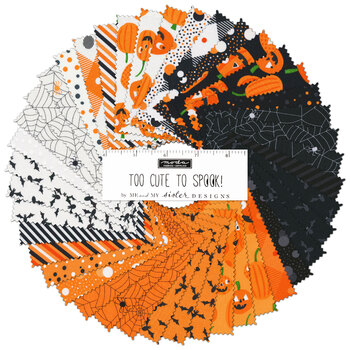 Too Cute To Spook  Charm Pack by Moda Fabrics