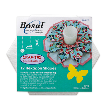 Bosal Hexagon Shapes - 12pk